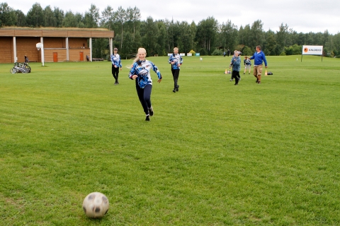 Zaļais brīvdabas veselības sporta laukums